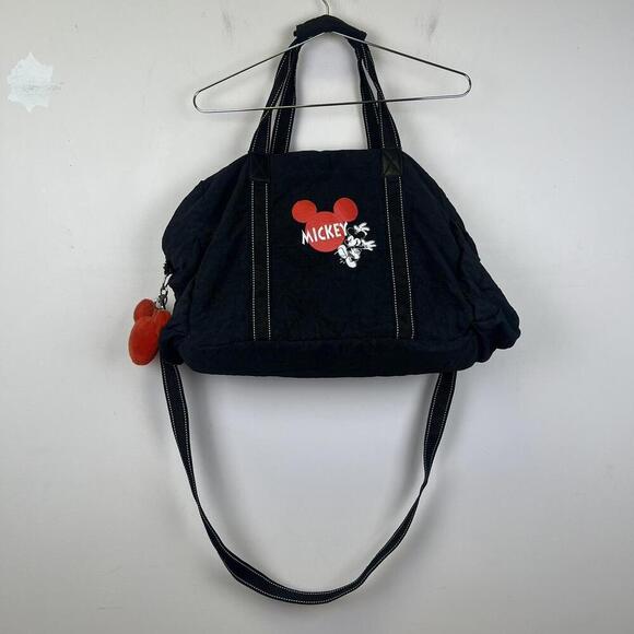 Mickey Mouse Stylish Tote Bag - Black Quilted Design - Picture 1 of 5